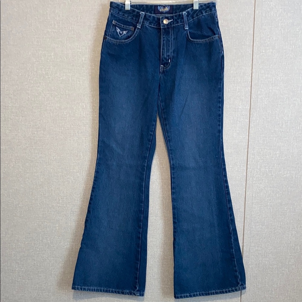 Angels Dark Blue Flare Women’s Jeans